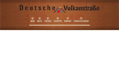 Desktop Screenshot of deutsche-vulkanstrasse.com